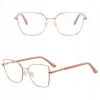 SOLIDNE Damskie Okulary Zerówki do KOMPUTERA Blue Light OPRAWKI Teleskopy