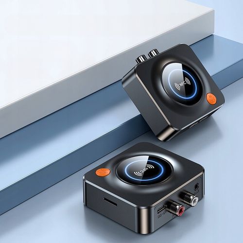 TRANSMITER ODBIORNIK BLUETOOTH ADAPTER DO WIEŻY 5.3 NFC RCA AUX SD na Arena.pl