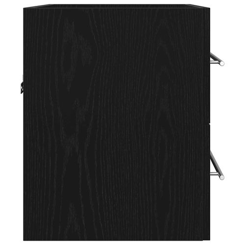 Szafka pod umywalkę, czarny dąb, 60x38,5x48 cm na Arena.pl