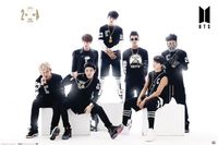 BTS Black And White - plakat 91,5x61 cm