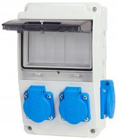 ROZDZIELNICA ROZDZIELNIA OGRODOWA 6 POLOWA 4X230V