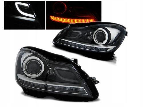LAMPY MERCEDES W204 11-14 Rok H7 XENON LOOK DEPO na Arena.pl