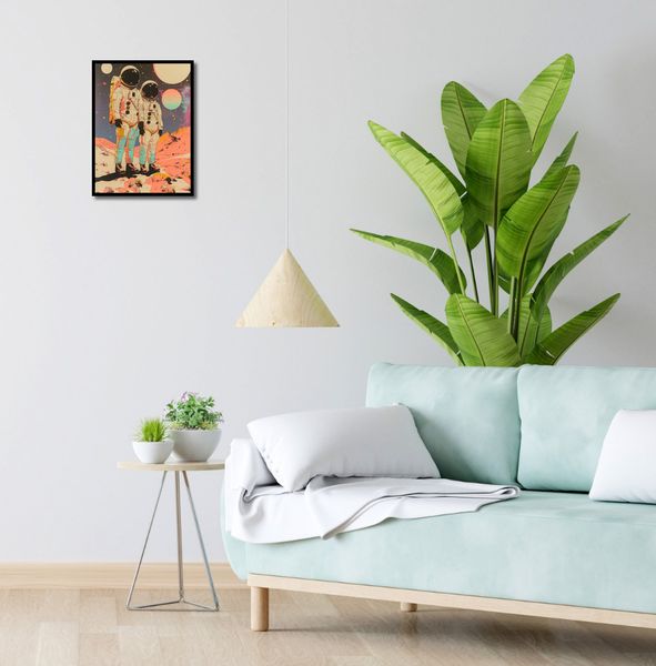 Plakat 30x40cm Astrounauci Kosmonauci zdjęcie 4