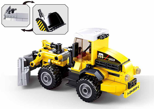 klocki sluban town spychacz 200el m38-b0803 na Arena.pl