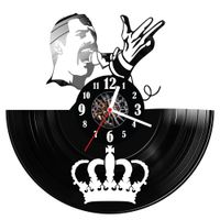 Zegar ścienny z płyty winylowej Freddie Mercury 1594.14