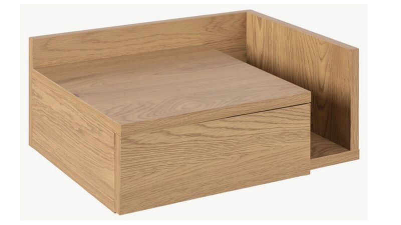 Szafka nocna Ashlan II dąb samowisząca zdjęcie 1