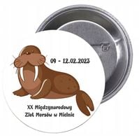 Przypinki buttony MIĘDZYNARODOWY ZLOT MORSÓW HIT