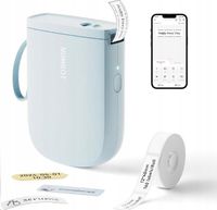 Niimbot Drukarka etykiet D11-H Smart, niebieska + rolka etykiet 160 szt.