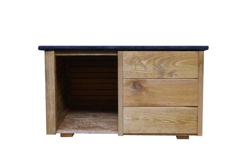 Buda dla psa ocieplana, przedsionek, złożona SPP na Arena.pl