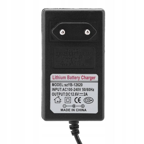 ZASILACZ ŁADOWARKA DO AKUMULATORÓW 12,6 V2 A ZASILANIE zdjęcie 6