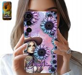 ETUI CASE SAMSUNG GALAXY S24 FE SŁONECZNIK SŁONECZNIKI MODNE WZORY + SZKŁO