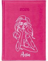 KALENDARZ A5 2026 TYGODNIOWY terminarz nadruk TERMINARZ Z TWOIM IMIENIEM