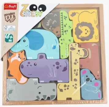 Drewniana łamigłówka Zoo na Arena.pl