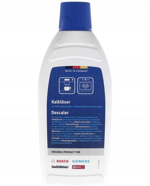 ODKAMIENIACZ do ekspresu SIEMENS ORIGINAL 0,5L zdjęcie 1