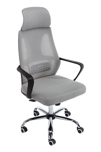 FOTEL OBROTOWY NIGEL - SZARY na Arena.pl