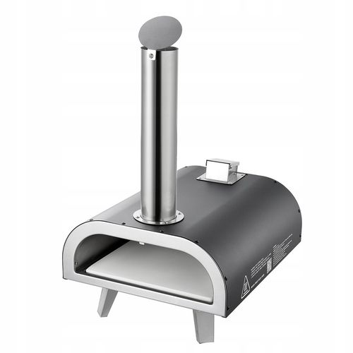 VEVOR Zewnętrzny Piec Pizzy 12" Przenośny Piec Do Pizzy Opalany Drewnem na Arena.pl