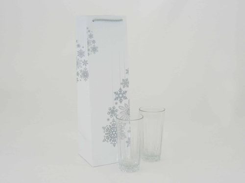 Torby świąteczne na butelkę 11,5 x 11,5 x 40 cm na Arena.pl