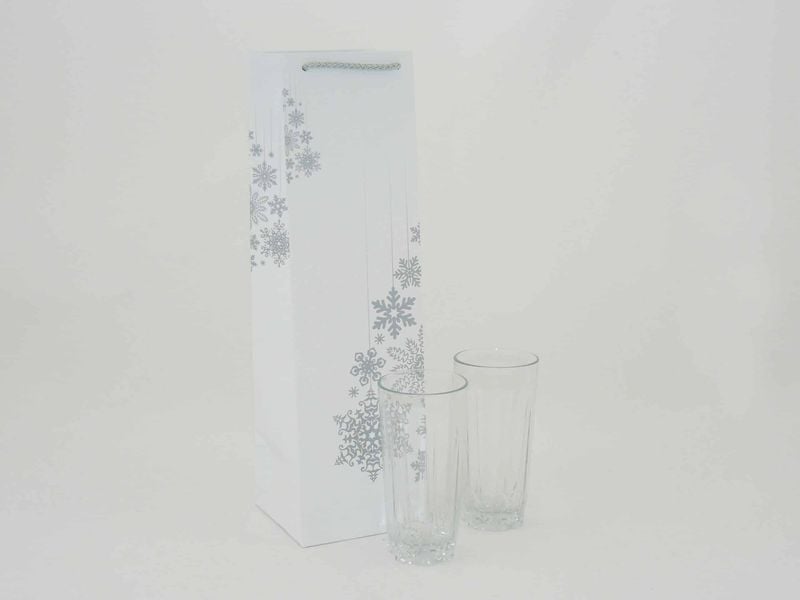 Torby świąteczne na butelkę 11,5 x 11,5 x 40 cm zdjęcie 5