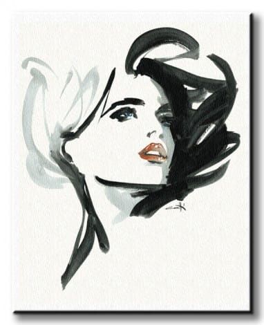 Valeria - Obraz na płótnie 40x50 cm na Arena.pl