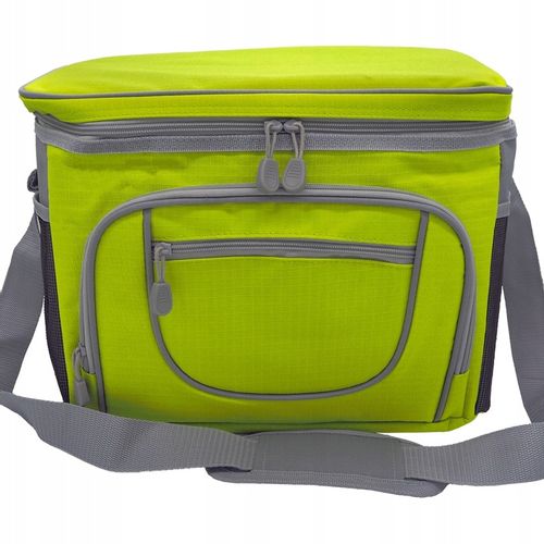 Torba termiczna turystyczna piknik zielona 30 l + 2x wkłady DUŻY ZESTAW na Arena.pl
