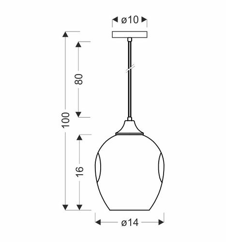 Aspa lampa wisząca czarny 1x40W E27 klosz brązowy na Arena.pl