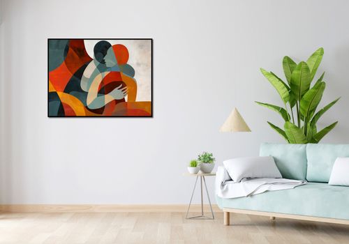 Plakat 100x75cm Objęcia na Arena.pl