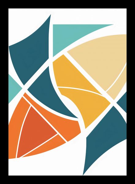 Plakat 29,7x42cm Geometria Wiatru zdjęcie 2