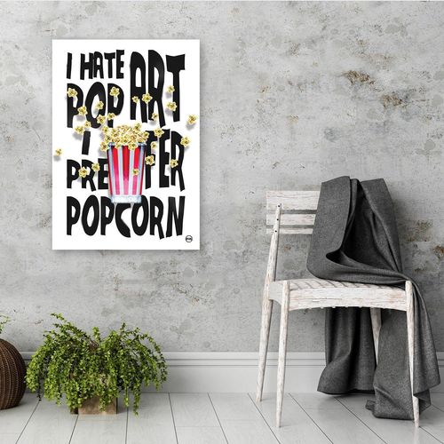 Plakat, Wolę Popcorn 70x100 na Arena.pl
