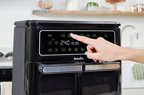 DUŻA Frytkownica Beztłuszczowa Air Fryer Frytownica Dwukomorowa na Arena.pl