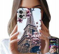 ETUI DO MOTOROLA G32 - PARYŻ WIEŻA EIFFLA PIĘKNE MIEJSCA PLECKI