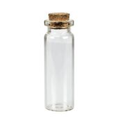 BUTELECZKA szklana 20x60mm 6cm z korkiem 1szt.