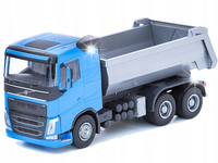 Volvo FH New Wywrotka Niebieska EMEK 10354 Metalowa Ciężarówka 1:25