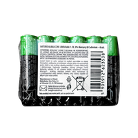 Baterie alkaliczne AAA LR03 1,5V 6 sztuk zapewniające niezawodne zasilanie