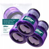 3x FILTRY FILTR ZMYWALNY DO ODKURZACZA DYSON V11 V15 DETECT ABSOLUTE PRO