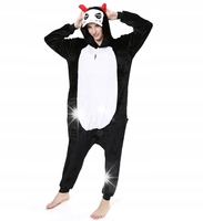 PIŻAMA ONESIE PRZEBRANIE DIABEŁ DEMON KIGURUMI L