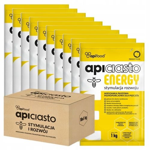 APICIASTO 10x1kg POKARM dla pszczół ENERGETYZUJĄCY APICIASTO energy na Arena.pl