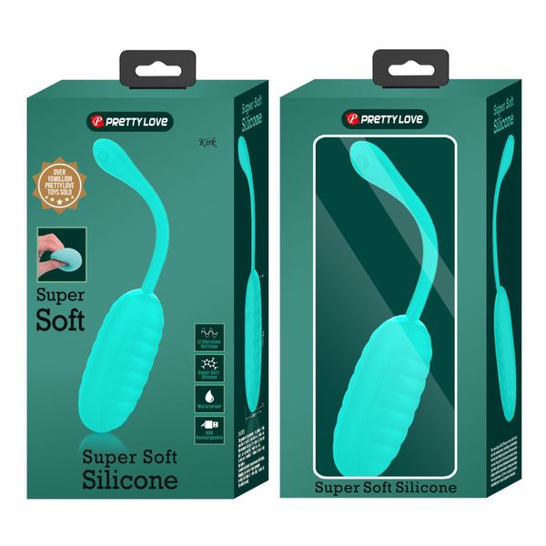 Pretty Love - Kirk Egg Green 12 Function Vibrations zdjęcie 12