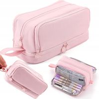 Duży wielofunkcyjny piórnik szkolny Kosmetyczka 4W1