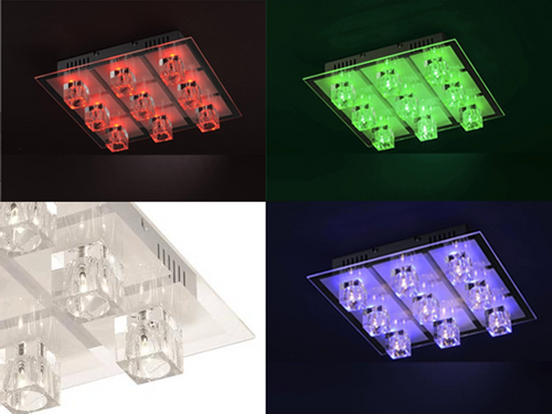 Plafon OKI Leuchten-Direkt-RGB+pilot na Arena.pl