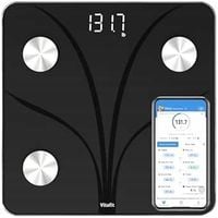 WAGA ŁAZIENKOWA INTELIGENTNA BMI 182 KG VITAFIT CZARNA