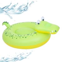 Dmuchany Krokodyl do Pływania dla Dzieci SUNCLUB Kółko Materac 145x95 cm  2. Krótki tytuł na stronę