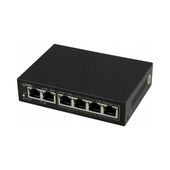Switch PoE Pulsar S64 - 6 portów, 4xPoE, 2xUplink