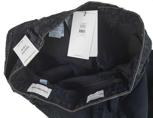 Męskie jeansy Calvin Klein Jeans -Taper J30J322406 czarne oryg. - W33/L34 na Arena.pl