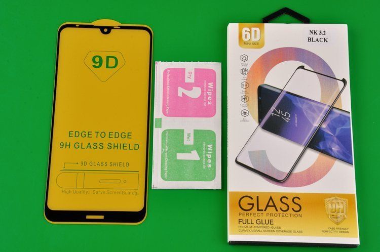 Szkło Hartowane 6D do Nokia 3.2 czarny zdjęcie 2