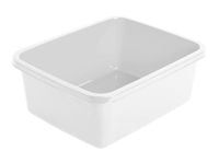 Miska prostokątna DIHOME JULIE Classic 11 l 37,5x30,5 cm biała