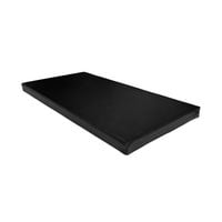 OUTLET Materac gimnastyczny UNDERFIT 120 x 60 x 6 cm twardy czarny