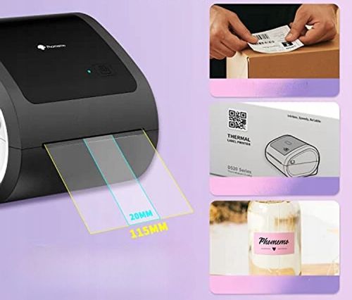 Phomemo drukarka termiczna etykiet wysyłkowych D520-BT Bluetooth USB na Arena.pl