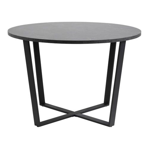 Stół Amble czarny marmur w stylu hampton na Arena.pl