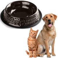 Miska dla psa i kota Tiertraum Czarna 700ml