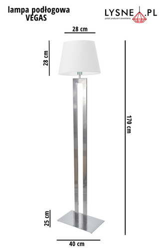 Stojąca lampa VEGAS E27 na Arena.pl